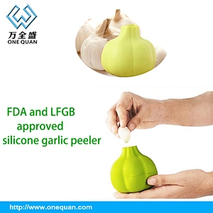 Kitchen Practical Tool Silicone High Quality OEM Food Grade Easy Useful Garlic Skin Remover