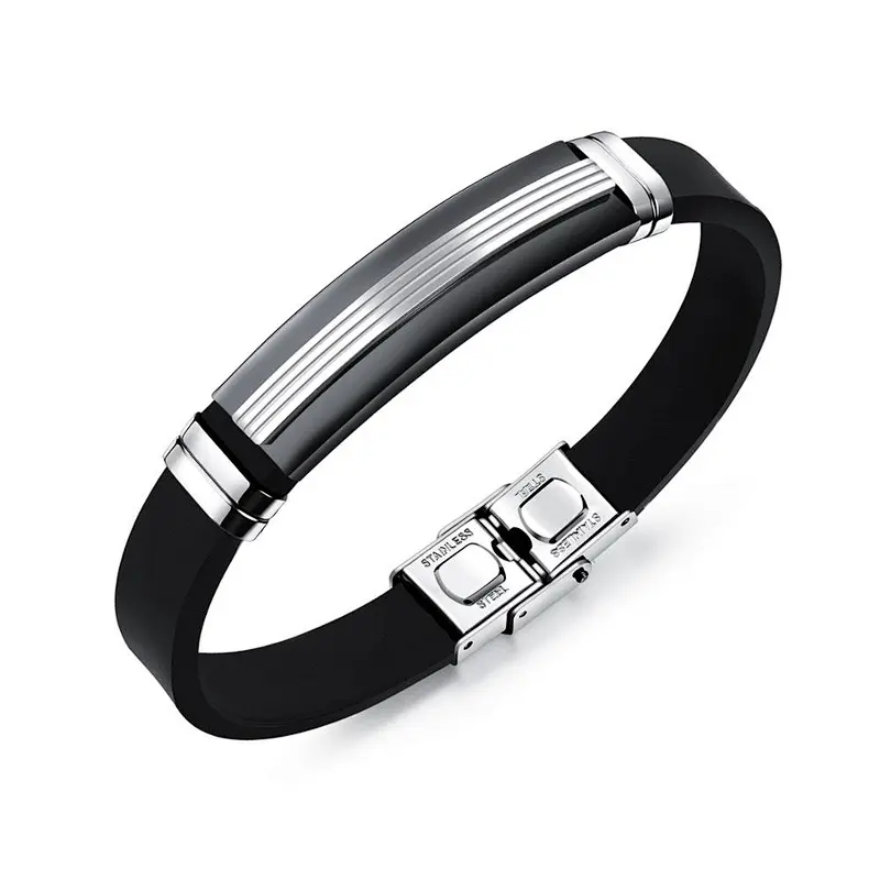 rubber bracelet clasps mens bracelet clasp
