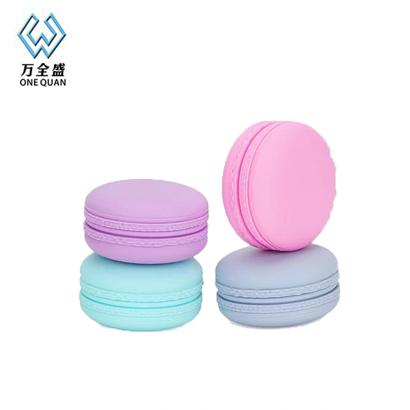 20ML Macaron Shape Silicone Cosmetic Container With Sealed Lids