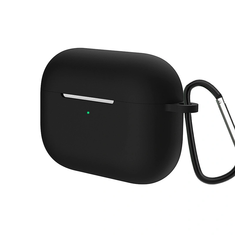 Portable Case Full Protective Drop Proof Silicone Case Cover with Keychain Compatible  Anker Liberty Air True-Wireless Earphones