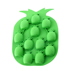 Fashion pineapple shape pop silicone cake mould  bake