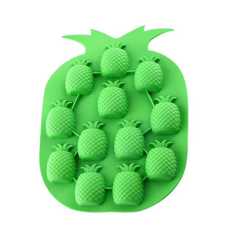 Fashion pineapple shape pop silicone cake mould  bake