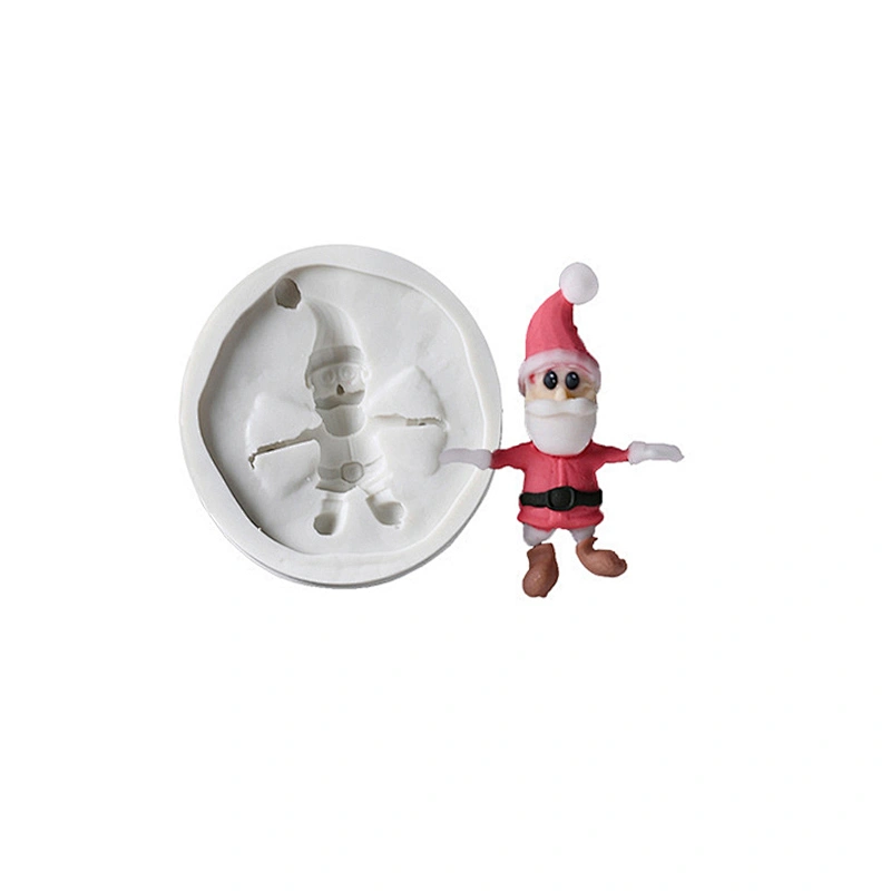 Christmas Fondant Silicone Cake Mold for Candy Decoration