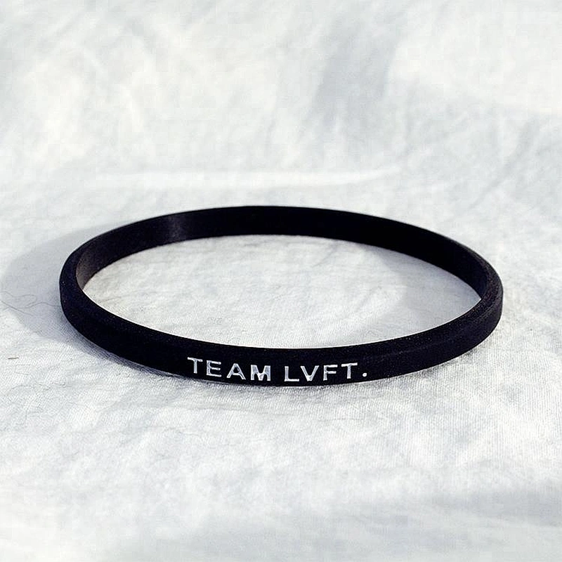 Inspirational Silicone Bracelets Rubber Band Wristbands