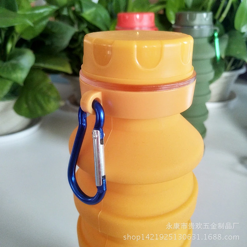 foldable silicone water bottle
