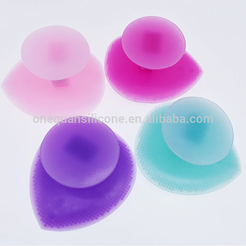 silicon rubber brushes silicone face massage brush