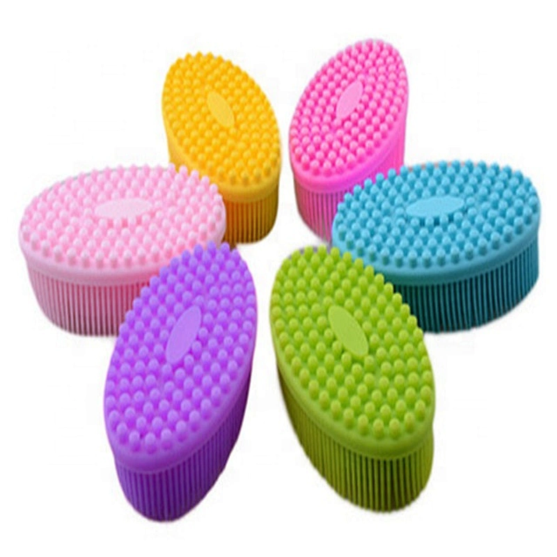 New Design Massage Brush Silicone Bath Body Brush