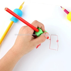 Lovely Silicone Pen Pencil Grip for Correcting Children's Handwriting from china