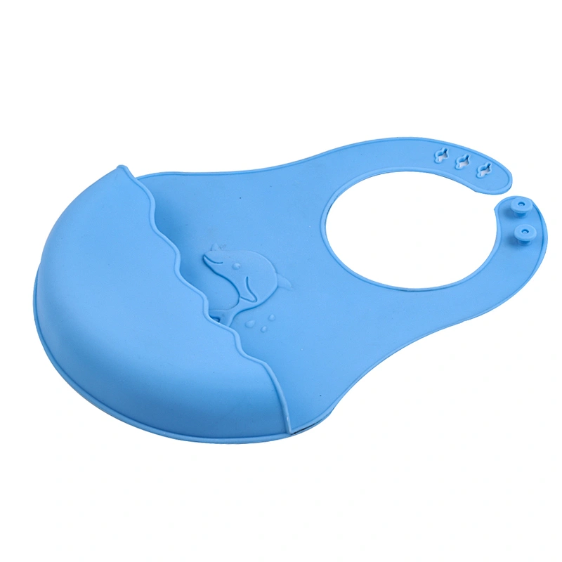 Silicone Baby Bibs For Boys and Girls Premium Quality Organic Comfortable Adjustable Dishwasher Safe
