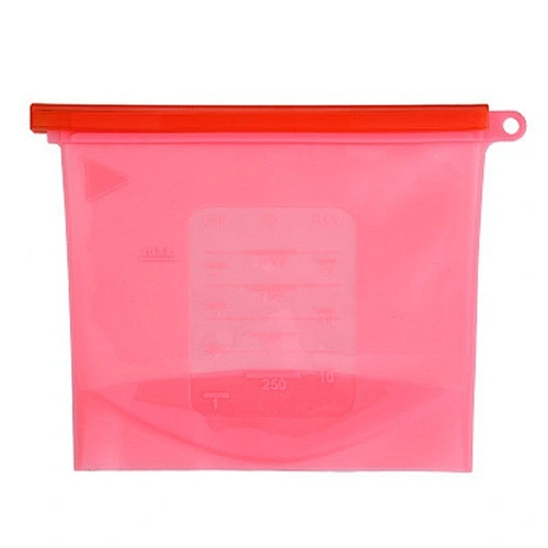 Customized silicone food storage bag set reusable new design prices