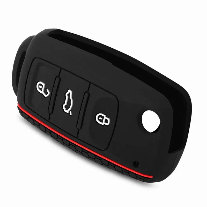 vw remote key case silicone key case/key cover
