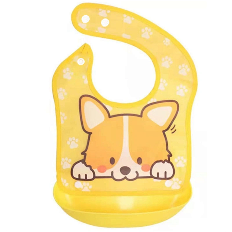 Wholesale Price PEVA Waterproof Bib for Baby