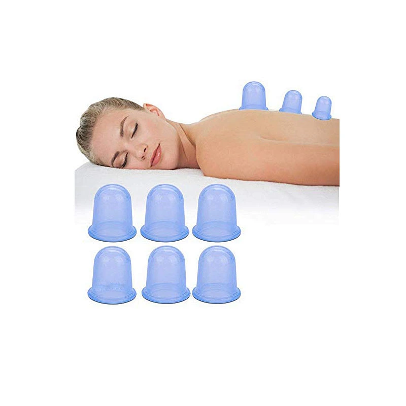 Disposable Silicone Vacuum Suction Cups Set for Anti Cellulite