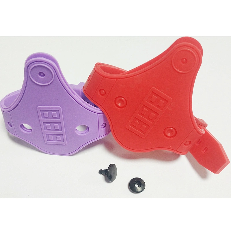 Factory wholesale fashion silicone bracelet for key