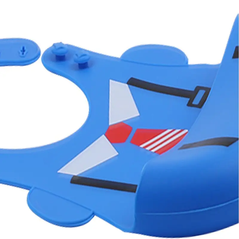 Waterproof Baby Silicone Soft bib for baby food grade silicone baby bib