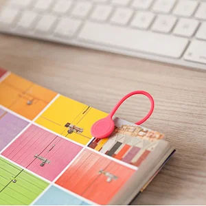Silicone Magnetic Paper Bookmark Clip Holder