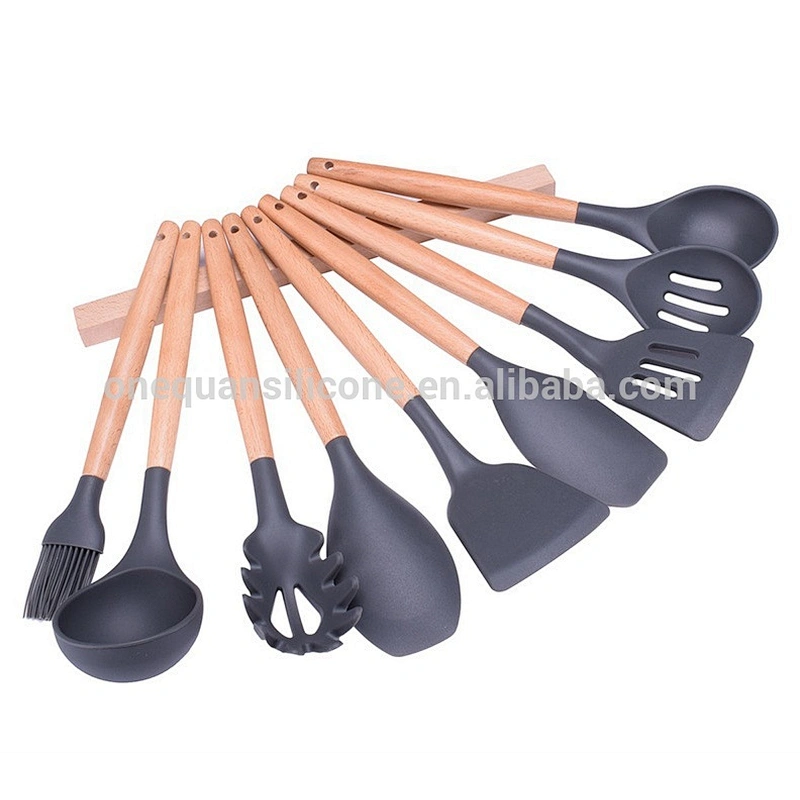 Heat Resistant Kitchen ware /purple kitchen canister set/cooking utensil set
