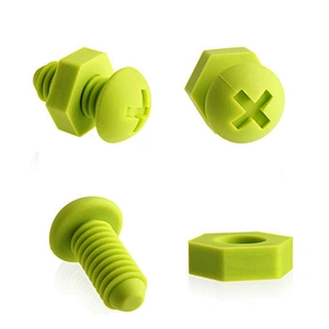 High Quality Threaded Rubber Craft Wine Bottle Screw Caps Base Seal Plug