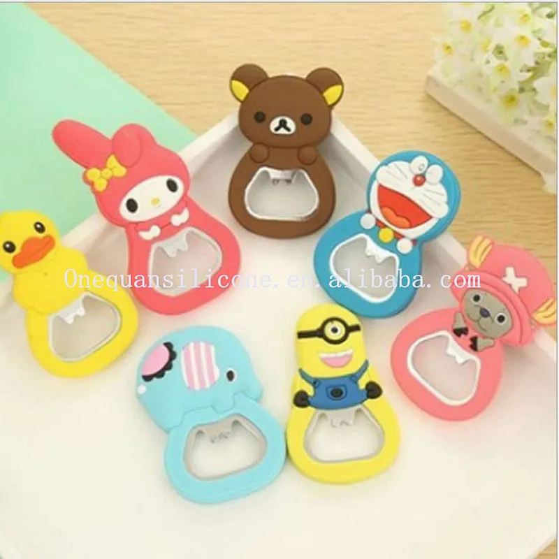Silicone bottle opener  wine bottle cap opener push bottle opener