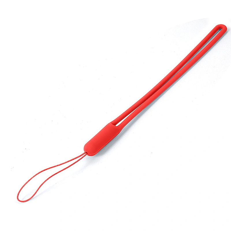 Silicone Custom Wrist Strap Lanyard for Mobile Phone