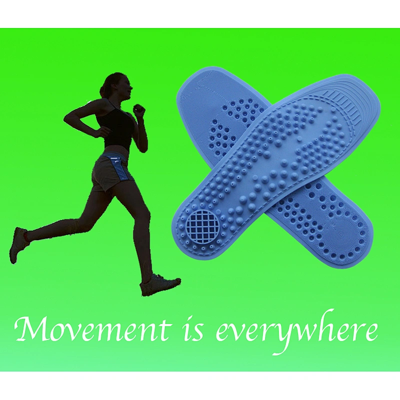 2019 High Quality Massage Silicone Insole Shoe Insole For Running