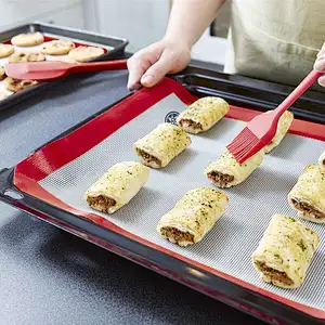 Factory promotional gifts christmas silicone rubber baking Non stick set cheap price