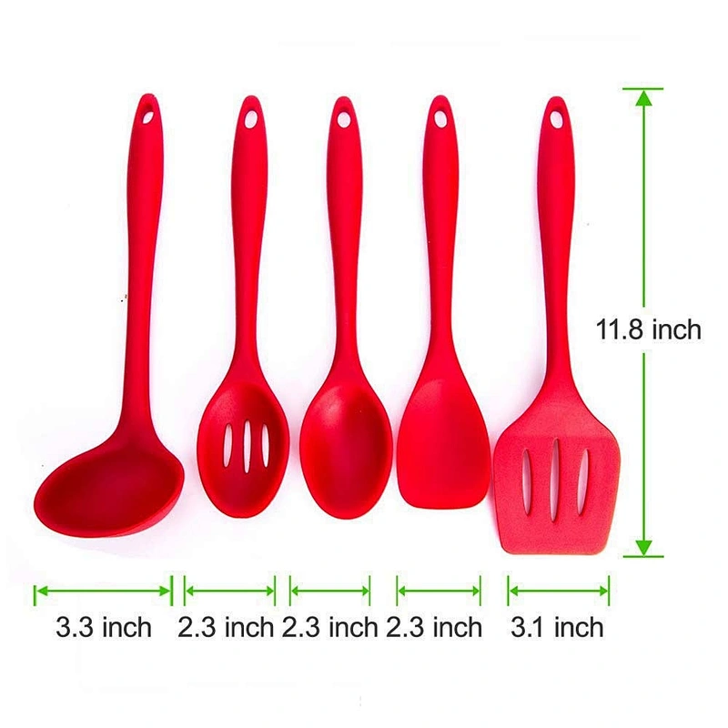 High Quality 100% Food Grade Silicone Kitchen Utensils Tools