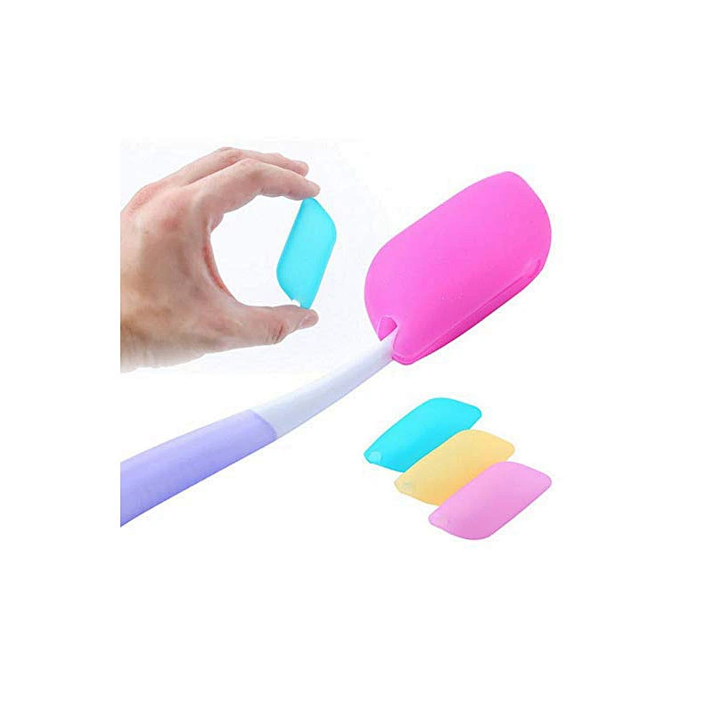 2020 Waterproof 3pcs Silicon Tooth Cover Colorful Brush Case