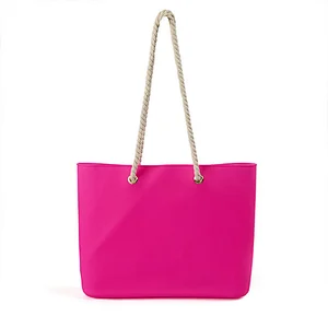 China Factory Wholesale Jelly Candy Color Silicone Lady Bag