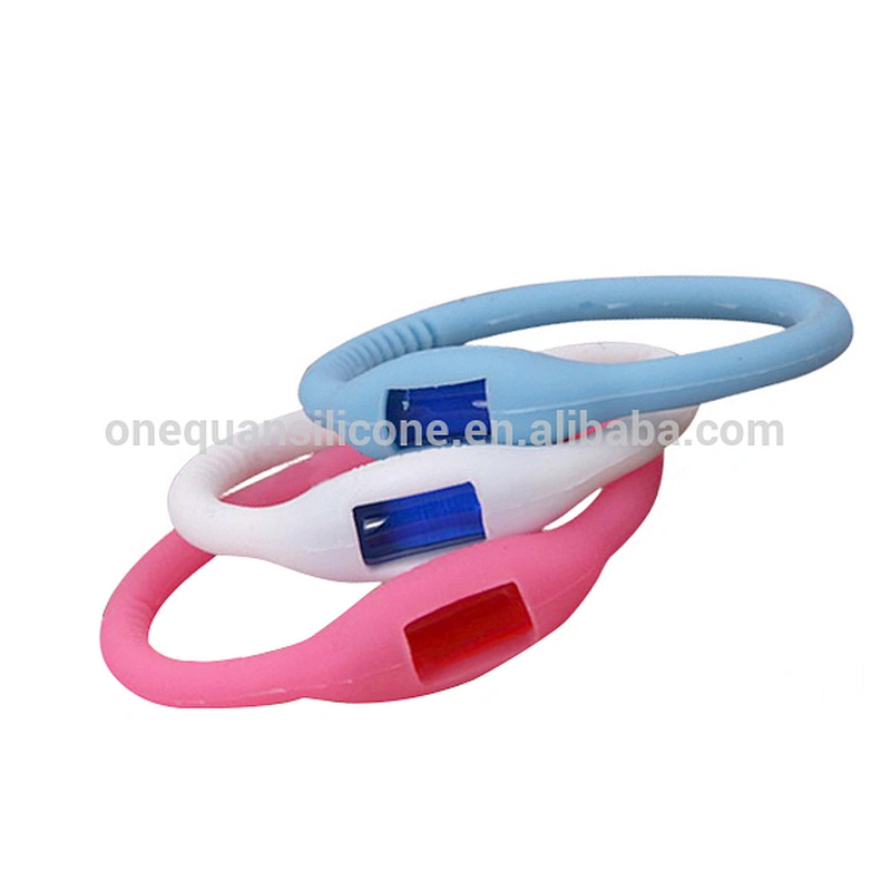 wholesale negative ion mosquito repellent silicone bracelet for baby