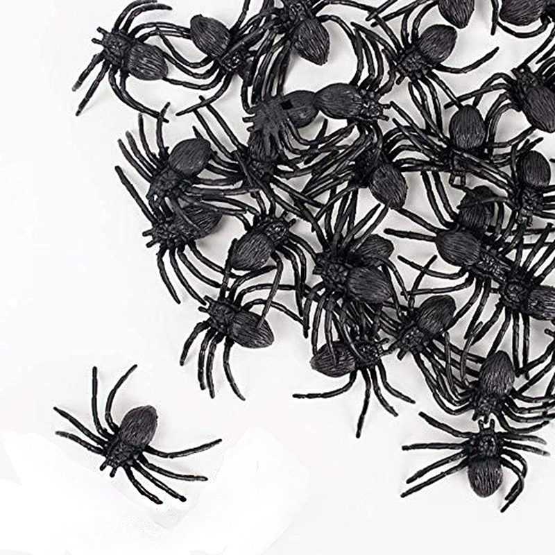 Funny Decoration Tool Halloween Prank Props  Fake Spider Toy