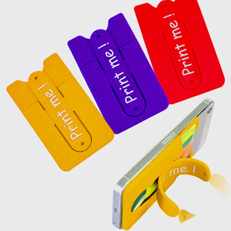 New Hot Best selling silicone mobile phone cell phone case stand with card holder