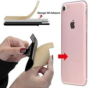 3M Phone Card Holder Silicone Card Keeper Wallet for iPhone