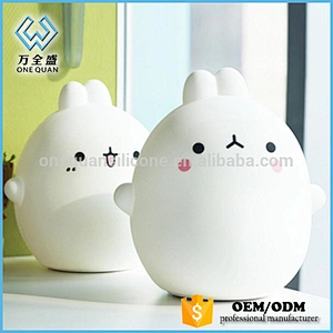 Silicone Custom Mini Track Emergency Flood LED Night Light For Children