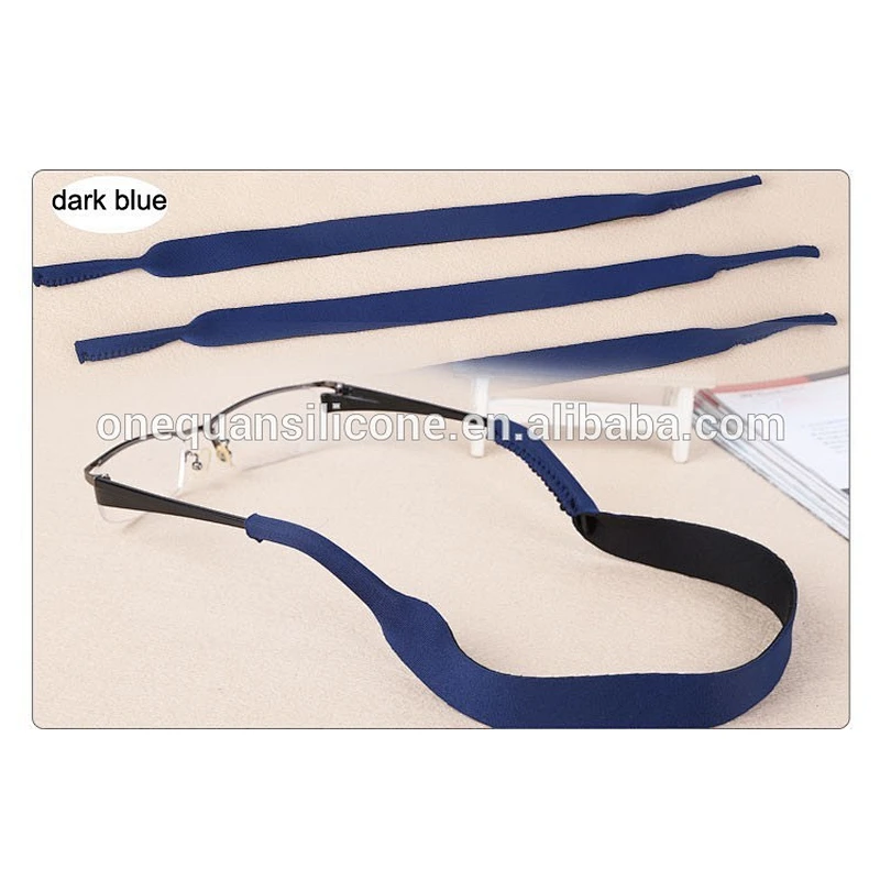 promotional cheap fashion custom neoprene sunglasses strap with custom logo