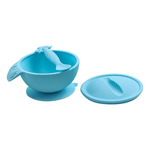 Manufactory Wholesale slip-resistant silicone bowl skid silicone feeding at the Price