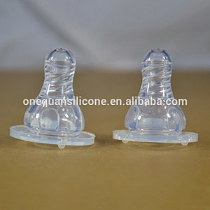 Custom baby toy molding silicone baby nipple