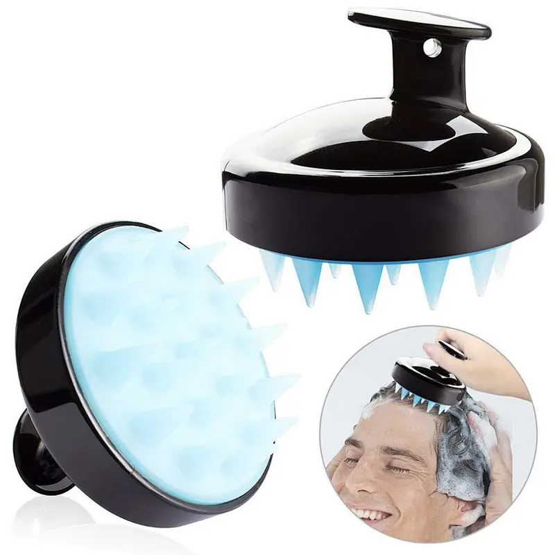 2020 Factory Wholesale Price Silicone Hair Scalp Massager Shampoo Brush