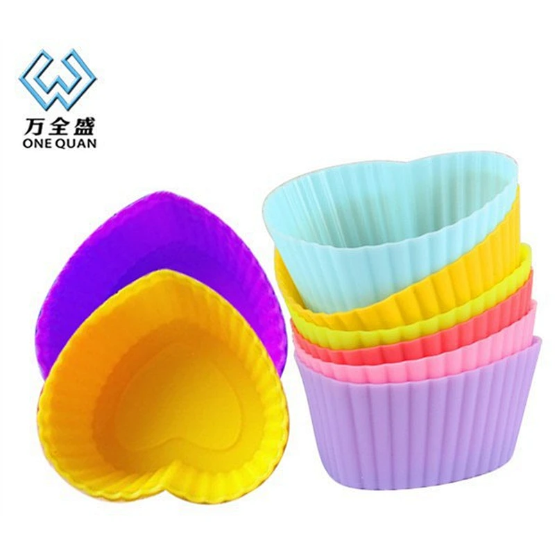 Customized Colorful funny silicone mini cake mouldcake mould