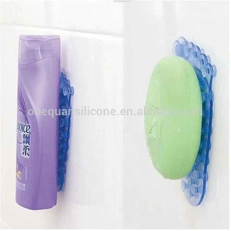 Functional anti slip suction mat for bathroom