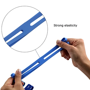 Silicone elastic custom long lasting  thick book rubber band