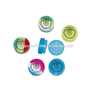 Wholesale Colorful Small Silicone Jar Containers Non Stick Silicone Containers For Gifts