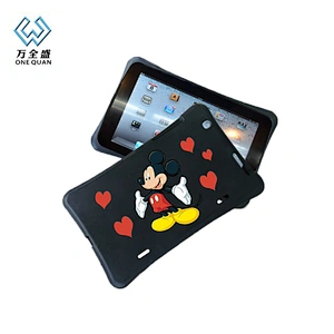 Wholesale Custom Cute Cartoon Waterproof Silicone Animal Shape Case Cover For Tablet PC