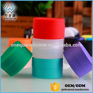 Wholesale Colorful Small Silicone Jar Containers Non Stick Silicone Containers For Gifts
