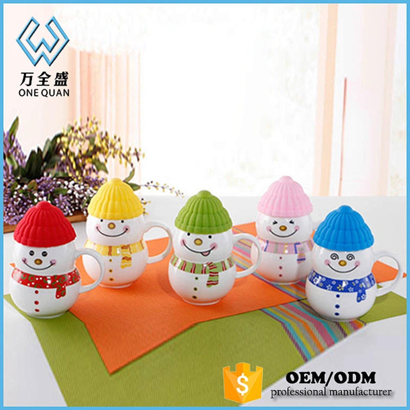 Promotional Christmas Gift Borosilicate Glass Tea Cupmug With Tea Infuser