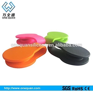 New promotional stationery clear plastic file binder clips