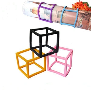 2019 new product 3d cube silicone band