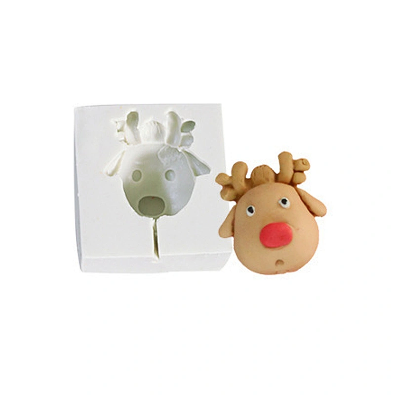 Factory Price Christmas Silicone Fondant Mold Cake Decorating