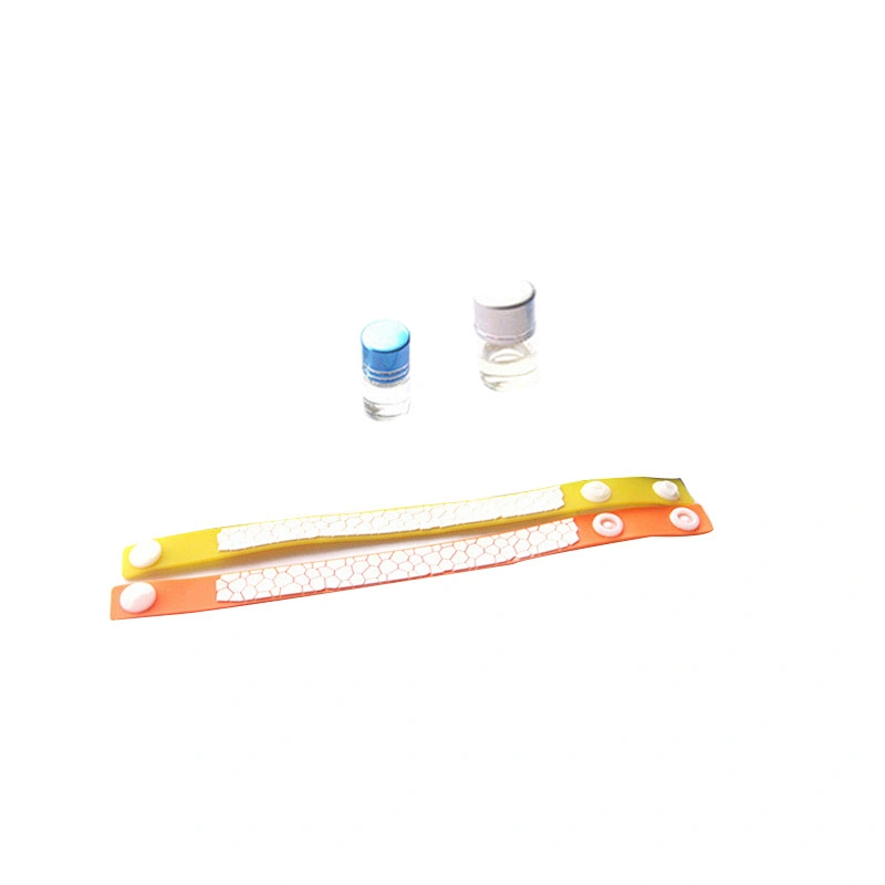 high quality 100% silicone mosquito repellent bracelet