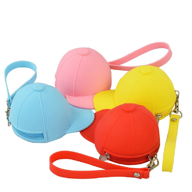 Colorful Silicone Bag Silicone Coin Purse Silicone Handbag change Wallets For Women